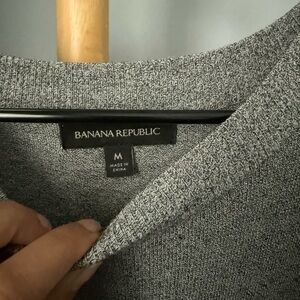 Banana Republic Heather Gray Knit dress